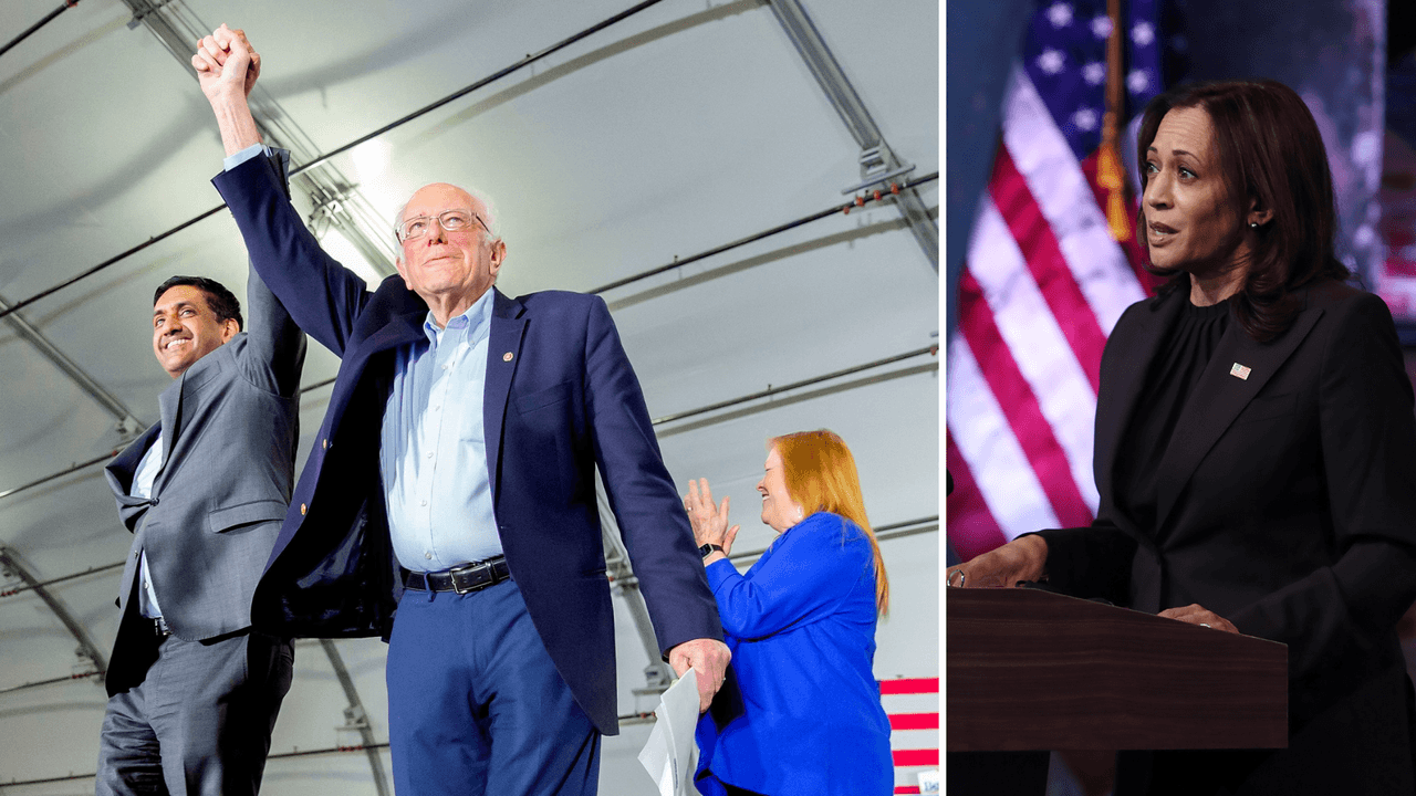 Bernie Sanders quiere que Ro Khanna reemplace a Kamala Harris en el Senado