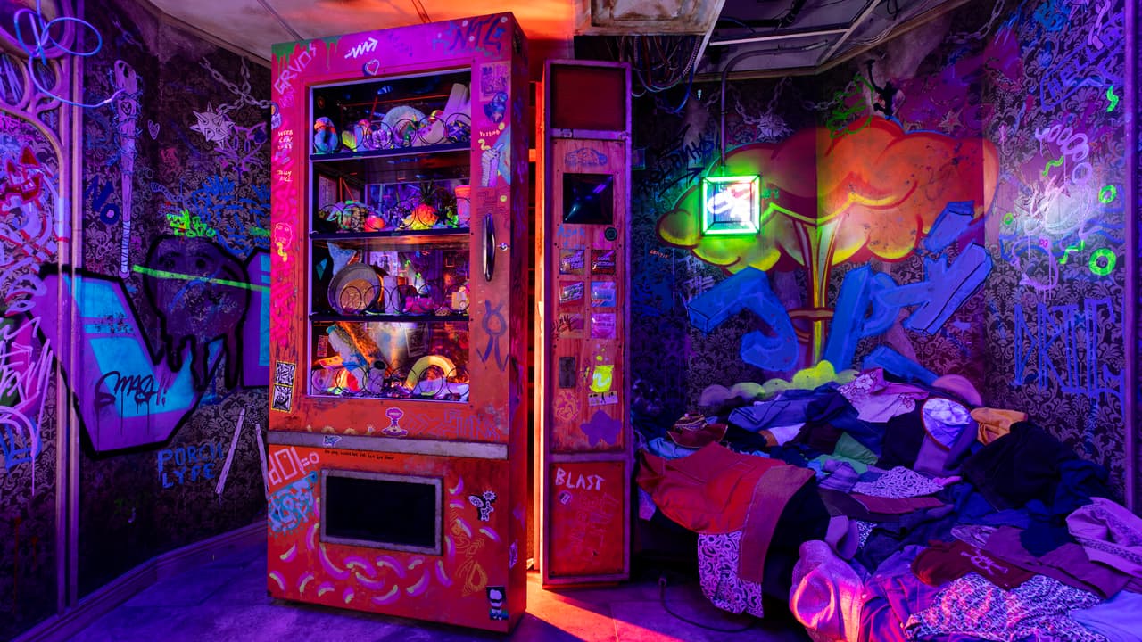 “Estamos encantados de revelar nuestra nueva exposición. 
<b>Ha estado en proceso durante cuatro años</b> y es una experiencia impresionante autoguiada en la que los visitantes pueden perderse. El viaje narrativo da un salto 
<b>a través de los espacios entre universos</b>”, comentó Dale Sheehan, Director Creativo Ejecutivo de Meow Wolf.