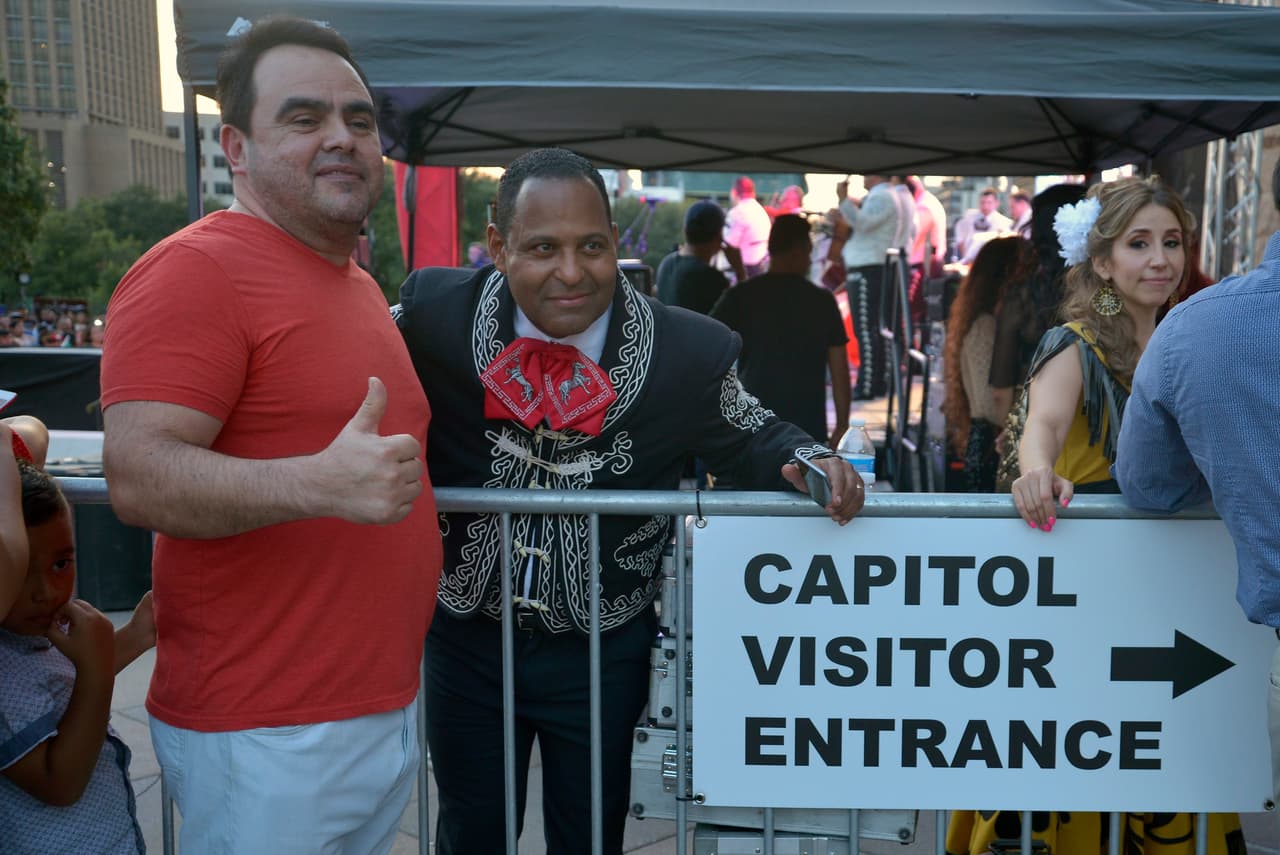 Grito 2017 en el capitolio de Austin, fotografias para Univision