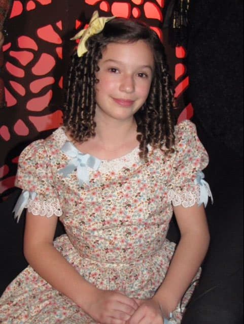 <b>Mía Rubín</b> nos mostraría cómo fue 
<b><a href="http://www.univision.com/temas/silvia-pinal">Silvia</a></b> en los inicios de su adolescencia.