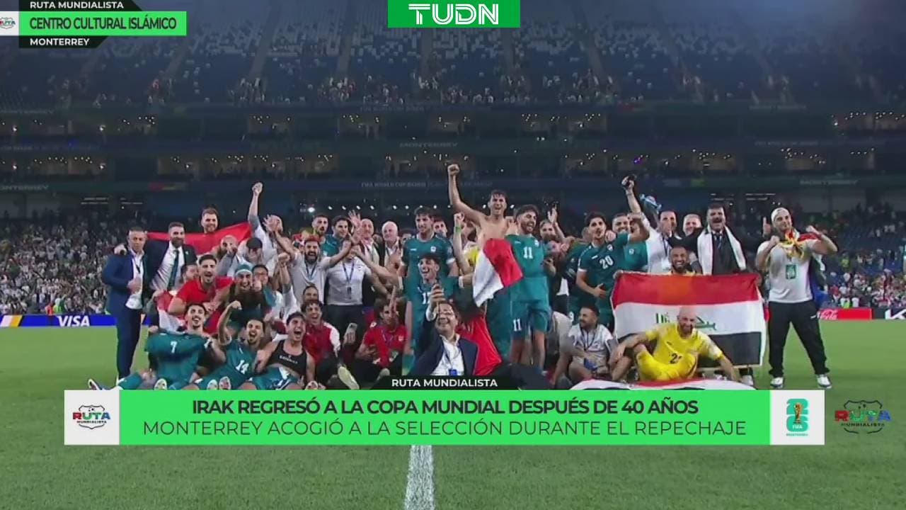 Milagro en Monterrey: Irak buscó bendición en una mezquita y selló su boleto a 2026