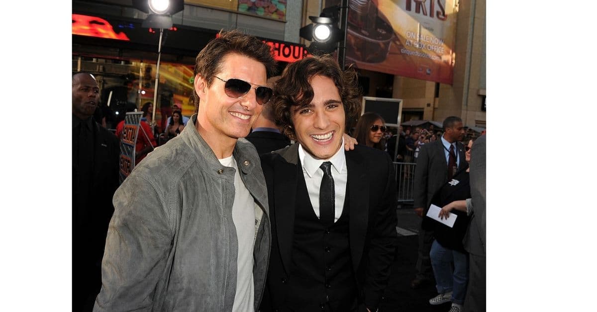Diego Boneta y Tom Cruise