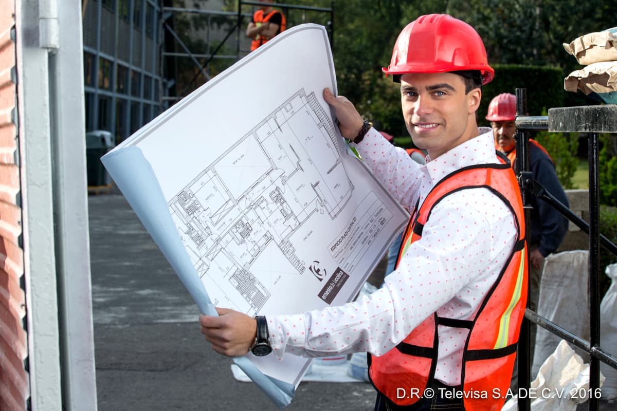 El actor entra por la puerta grande, pues es su primer protagónico.