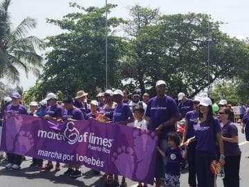 Marchan para concienciar sobre la importancia de la prevención de partos prematuros