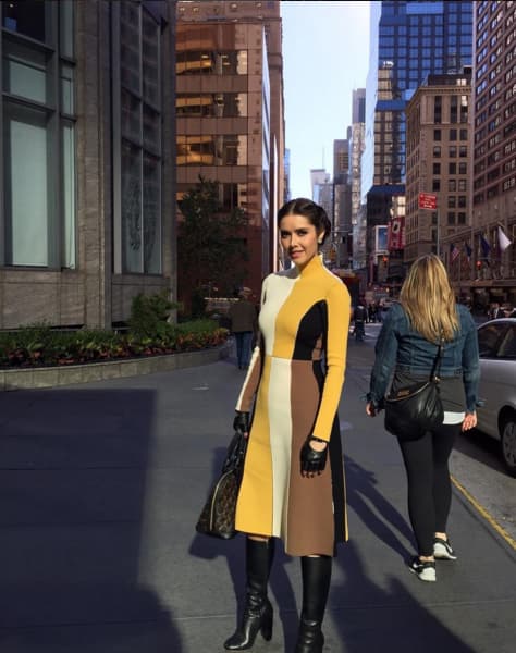 Aquí tiene un look casual para la ciudad de Nueva York.