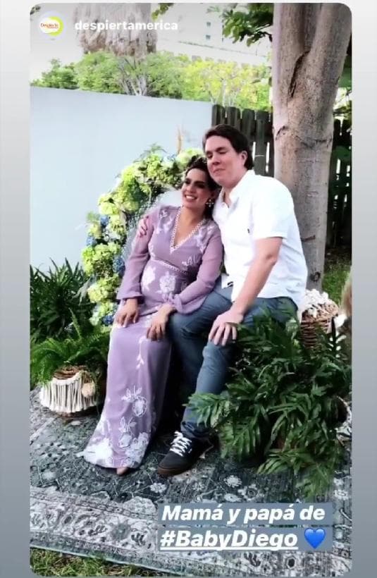 Esta bella etapa la vivió junto a su esposo Alejandro Cracco y ahora comenzarán el hermoso desafío de la paternidad.