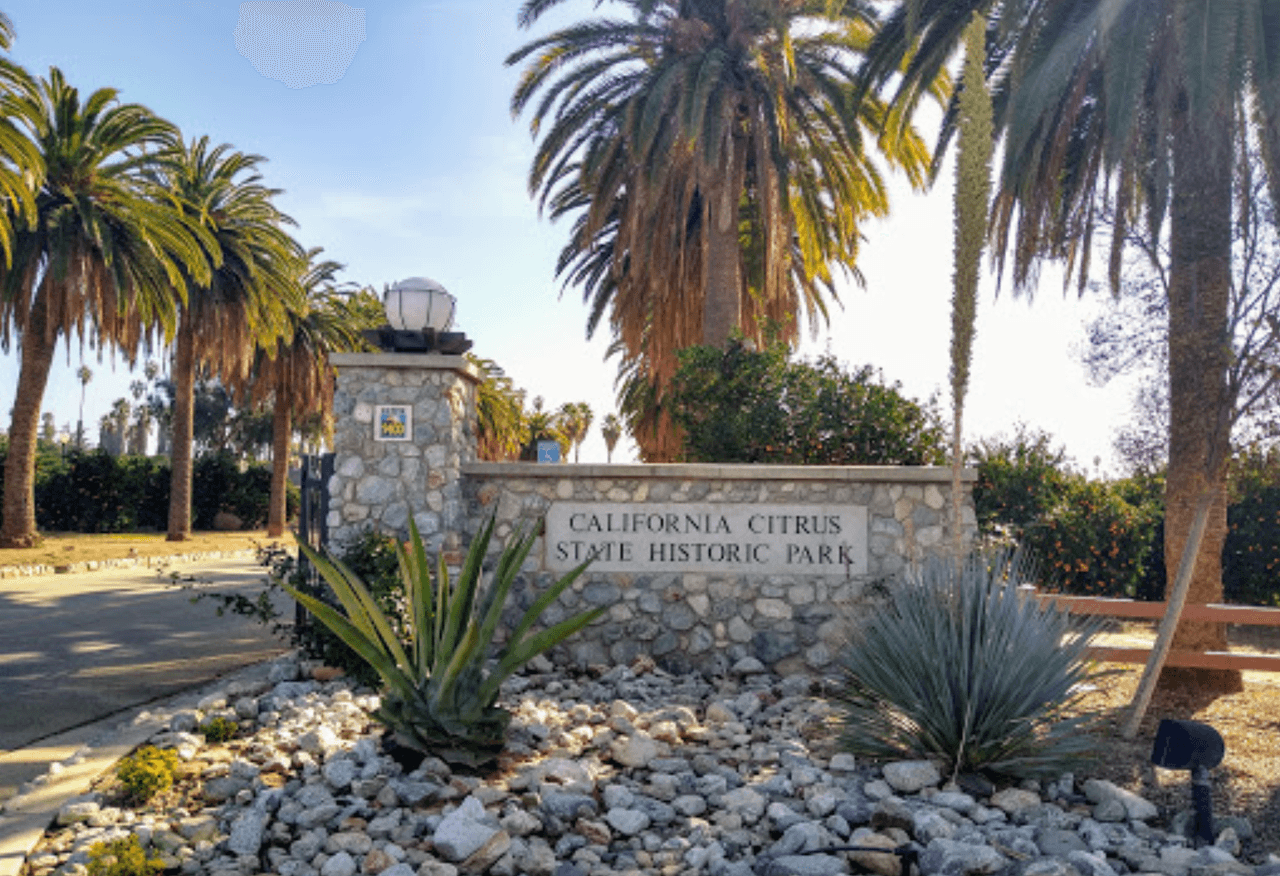 Los titulares de la tarjeta de la biblioteca podrán sacar el pase por la cantidad de días permitidos por la biblioteca local y luego devolverlo para que otros lo usen.
<br>
<br>
<b>California Citrus State Park</b> en el condado de Riverside.