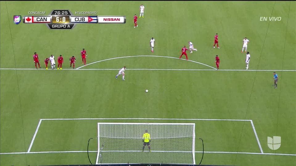 ¡GOOOL! Jonathan David anota para Canada