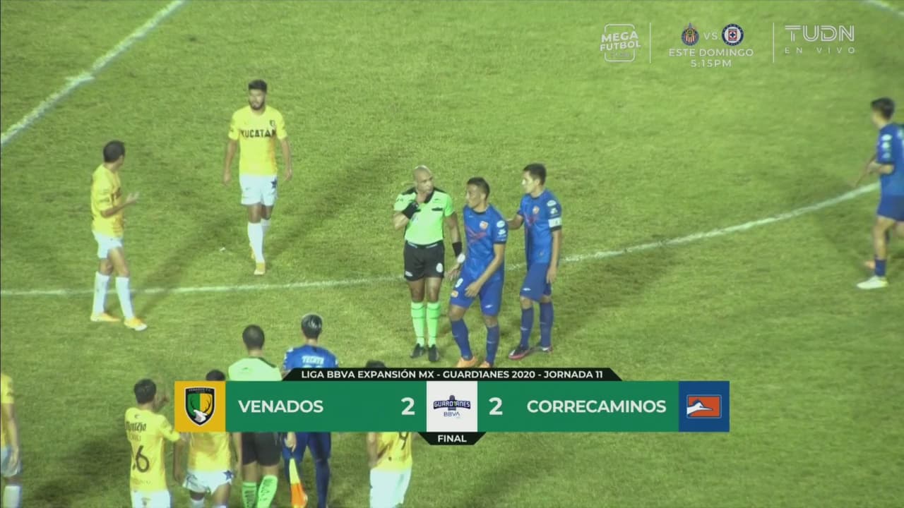 Resumen | Venados 2-2 Correcaminos, juego con muchas emociones
