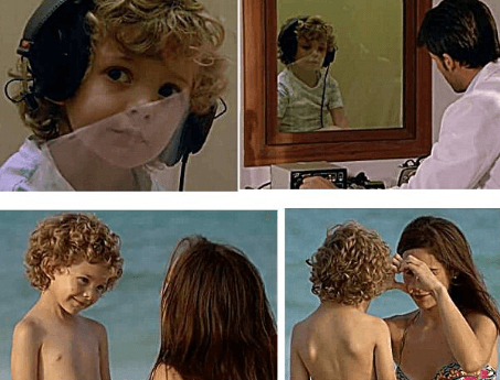 'A que no me dejas' fue la tercera producción de este joven actor. En este melodrama ya tenía 6 años e interpretó a Mauricio Almonte.