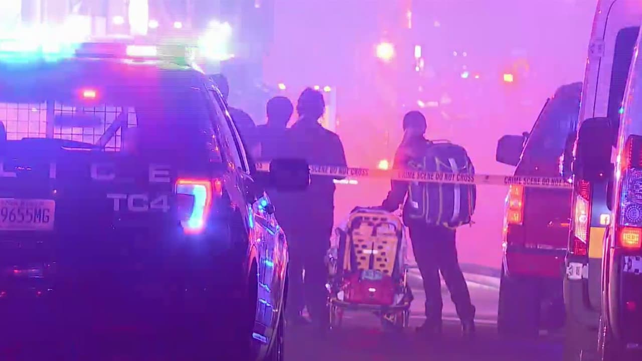 Un bombero resultó herido.