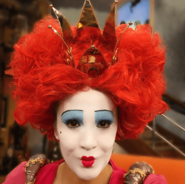 Karla Martínez se convirtió en 'La Reina de Corazones'.