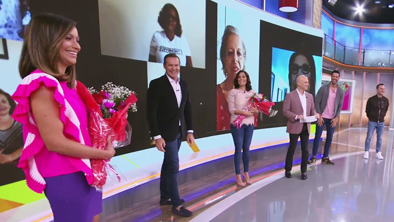 La sorpresa se la llevaron nuestros conductores, quienes además hicieron un gran esfuerzo por no llorar, al 
<a href="https://www.univision.com/shows/despierta-america/intentando-no-llorar-los-conductores-de-despierta-america-llenaron-el-corazon-de-sus-mamas-con-tiernas-palabras-video">ver a sus mamitas en la pantalla</a>, y todos se dedicaron hermosas palabras.