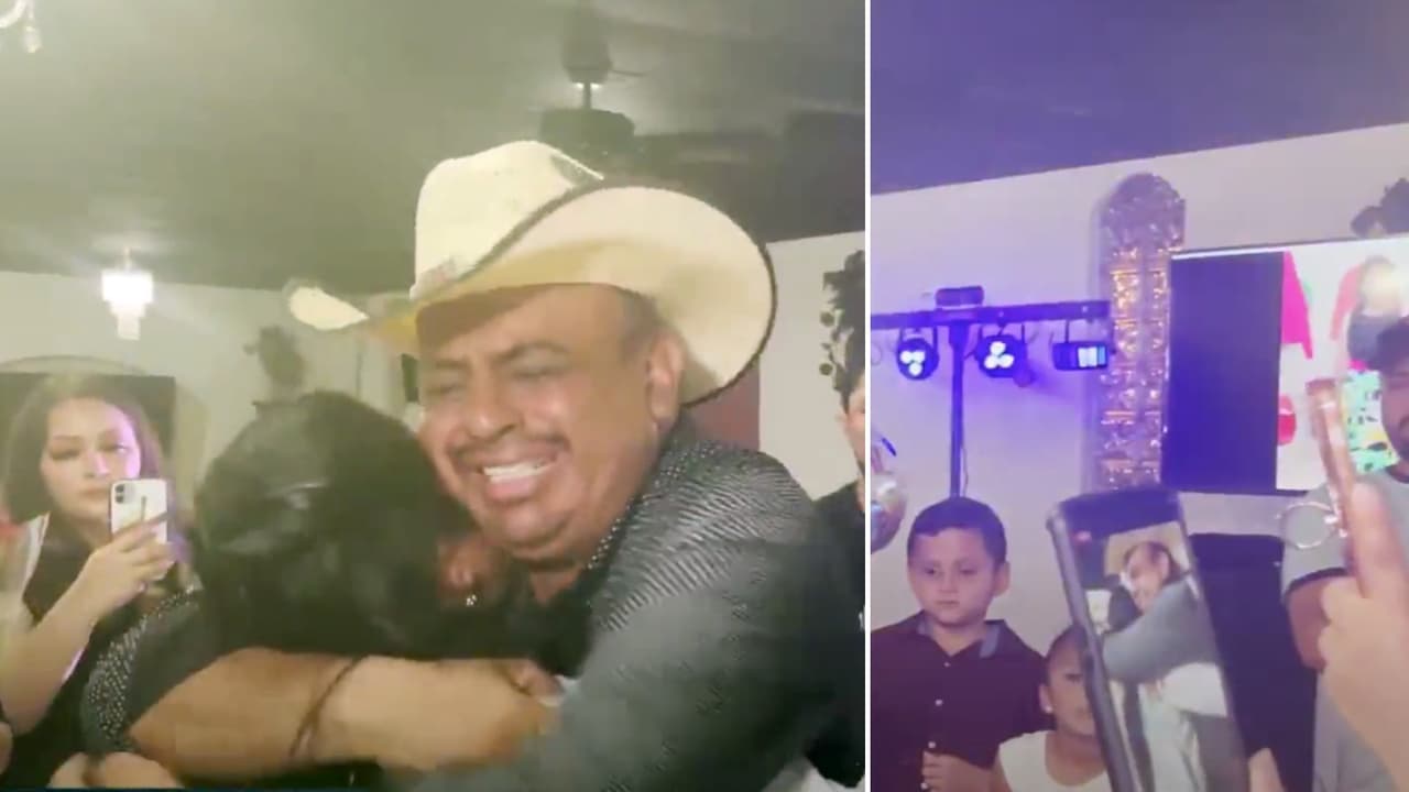 “Quiero verte y besarte"; reencuentro entre padres de hijos migrantes que no se veían hace 20 años