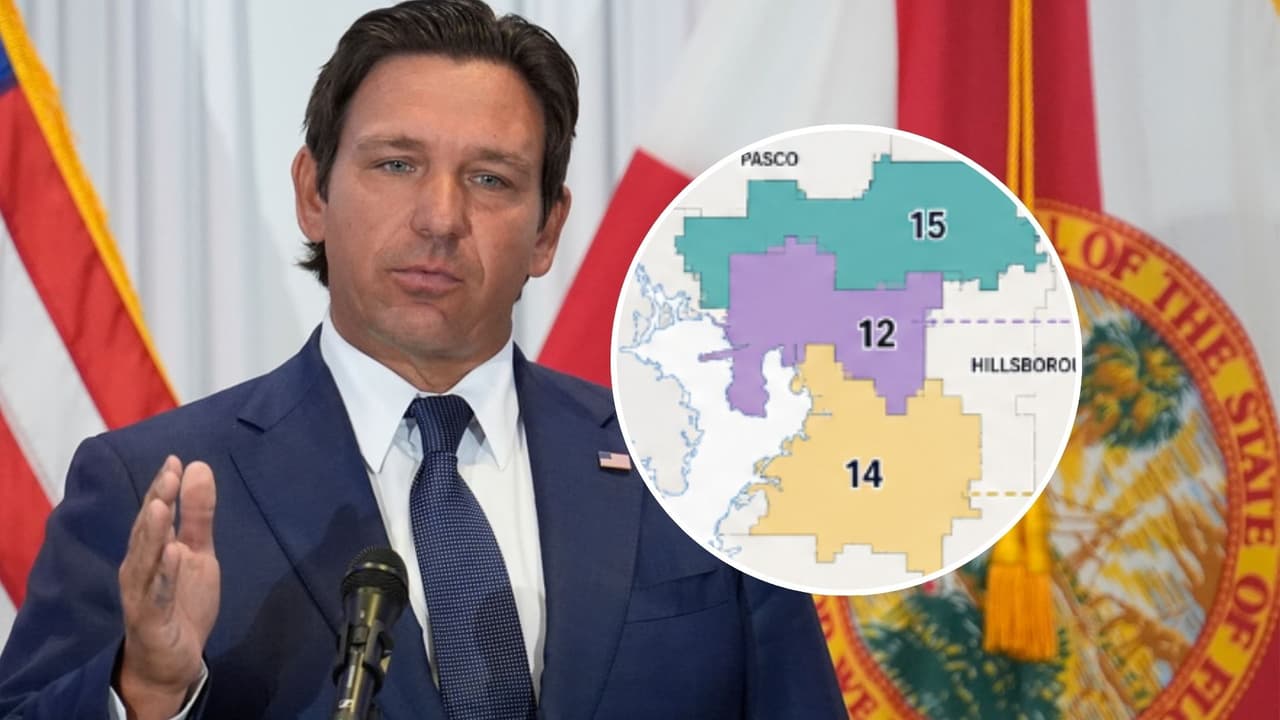 Redistritación en Florida divide Tampa y pone en riesgo escaños demócratas