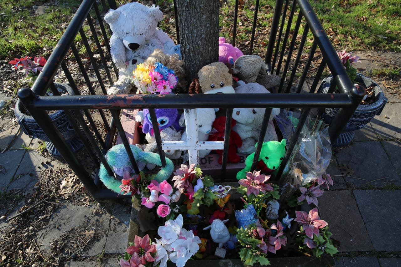 Lugar de tributo a Amber Hagerman en Arlington, Texas