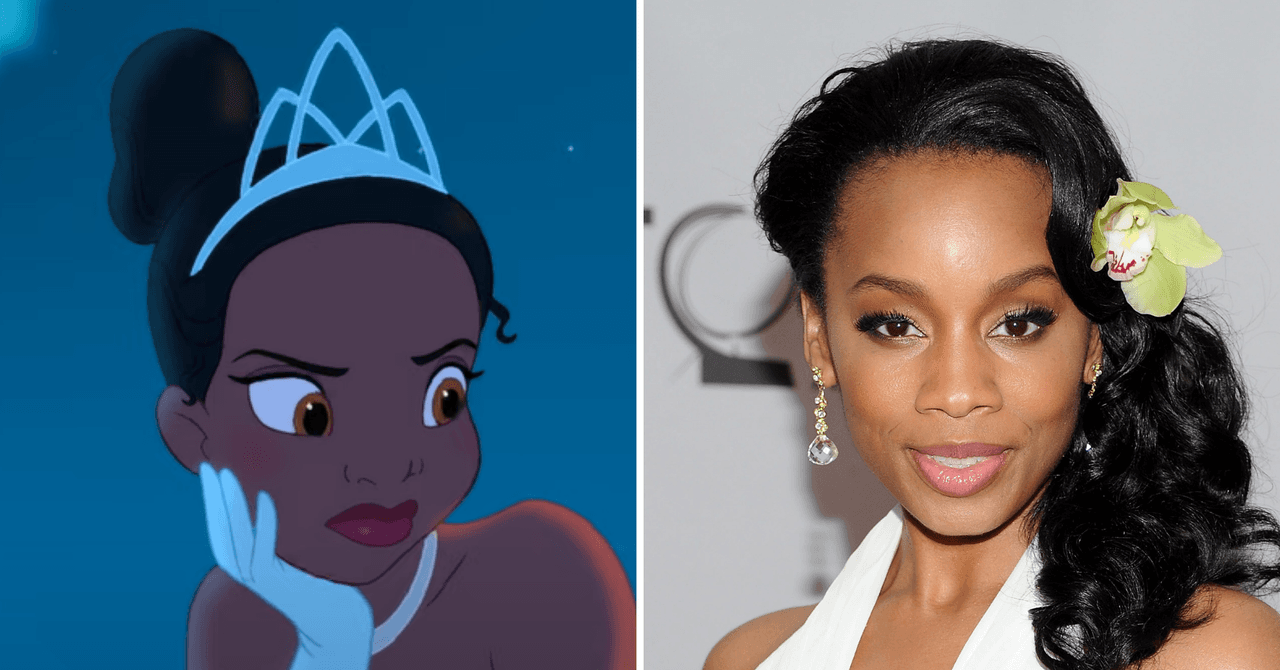 La princesa Tiana estuvo inspirada visualmente por Anika Noni Rose