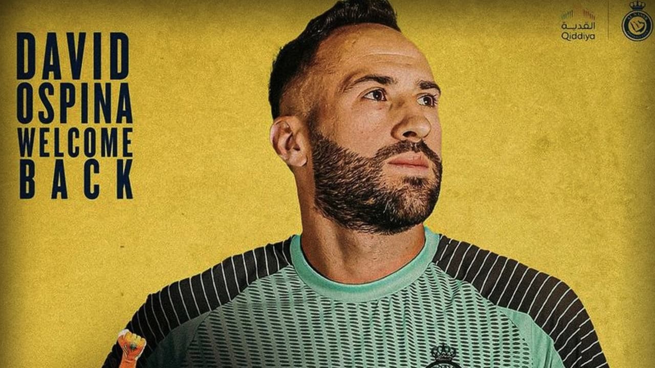¡Experiencia al arco! Ospina supera lesión y es registrado por Al-Nassr