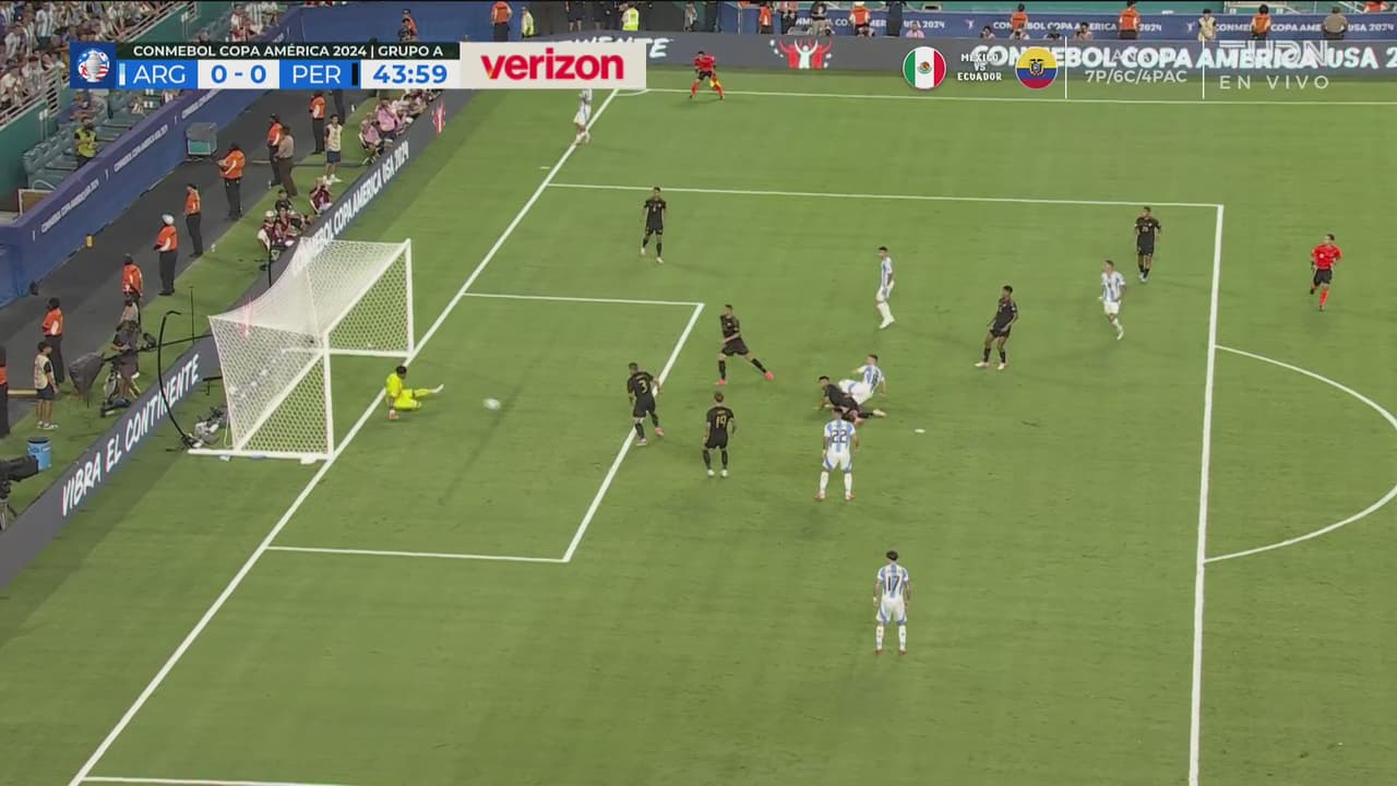 ¡Otra vez Gallese! El portero de Perú salva a su equipo del gol de Lo Celso