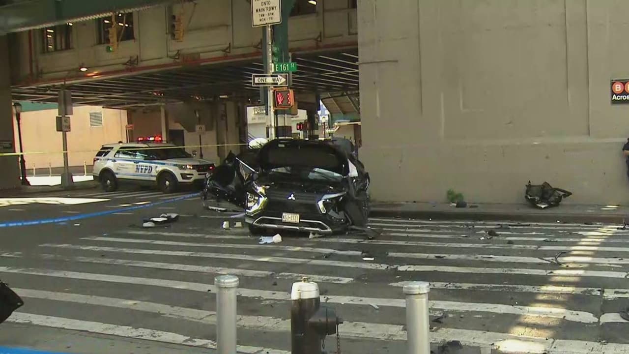 Se entregan responsables de accidente mortal frente al estadio de los Yankees