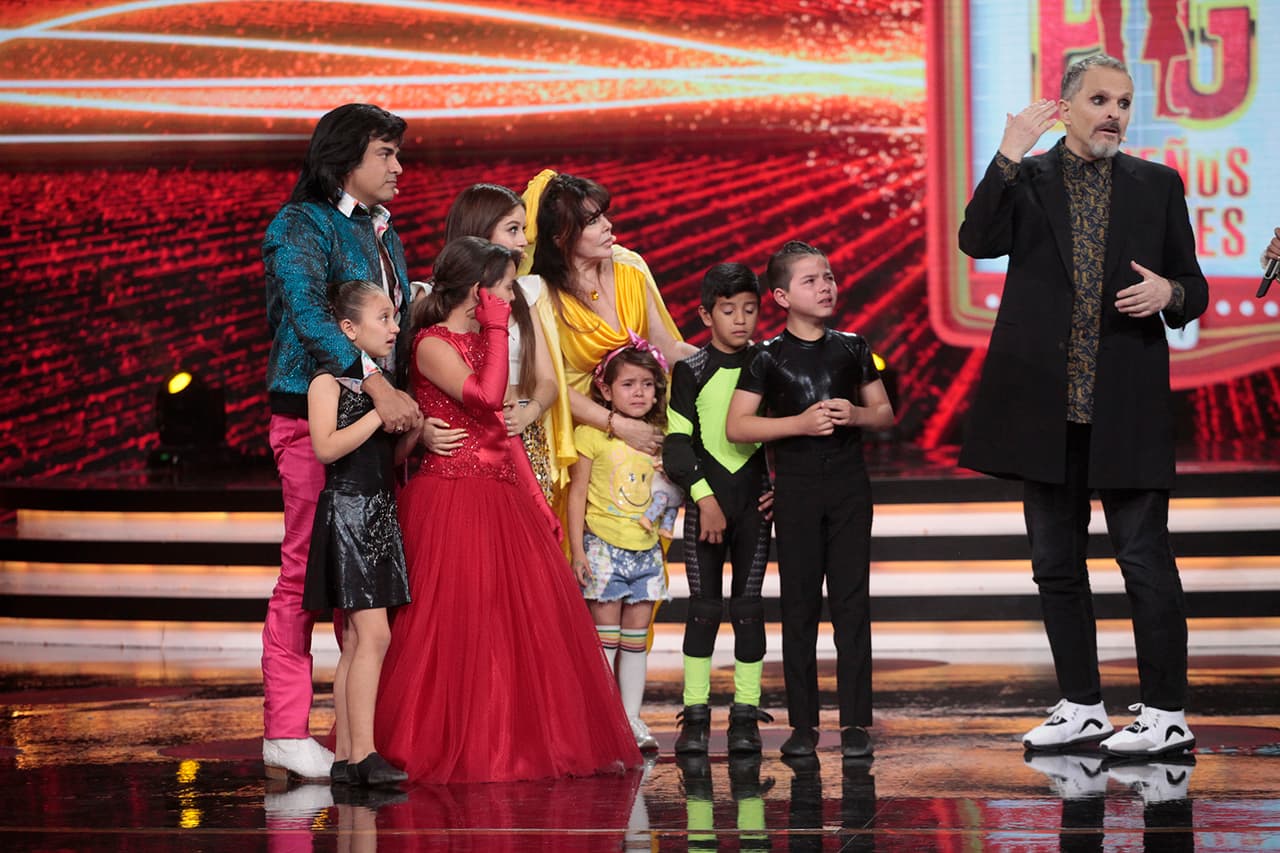 Miguel Bosé pidió a los niños que no se dieran por vencidos. Les dijo que esta eliminación no significaba el fin de sus carreras: "Tienen talento y eso no lo duden".