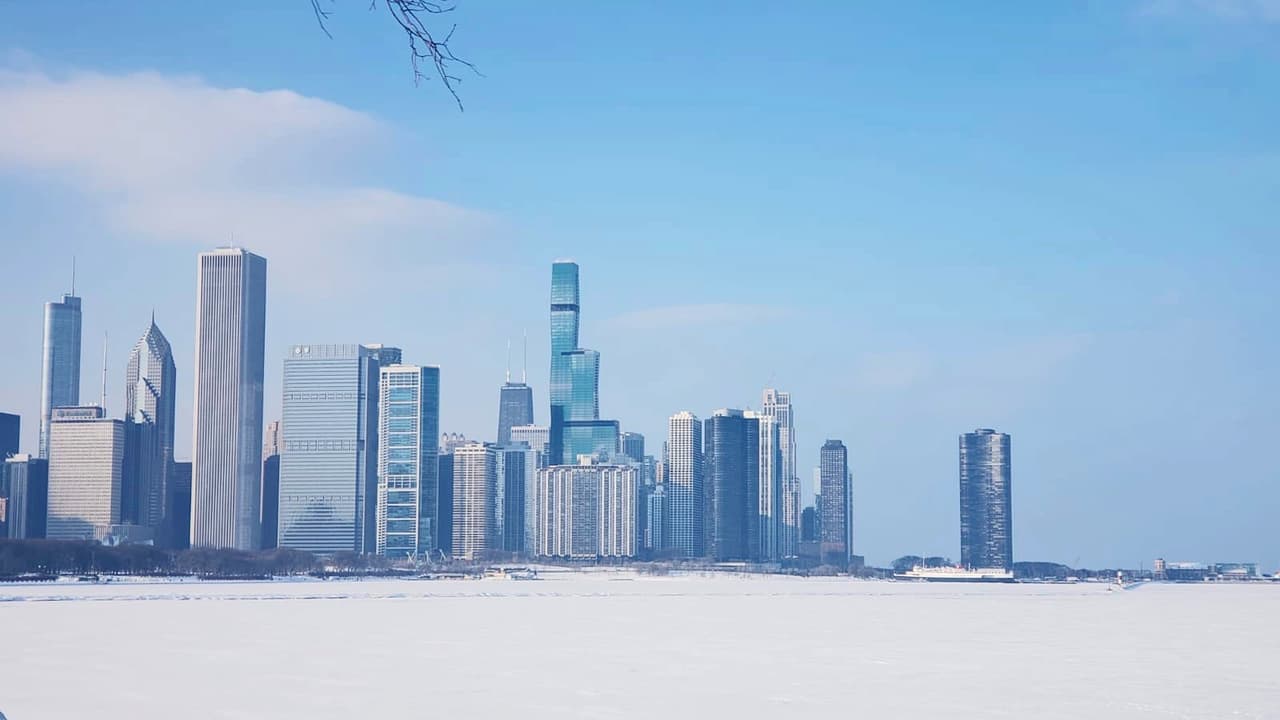 Estas vistas son postales que quedan como un bonito recuerdo de la tormenta invernal 2021.