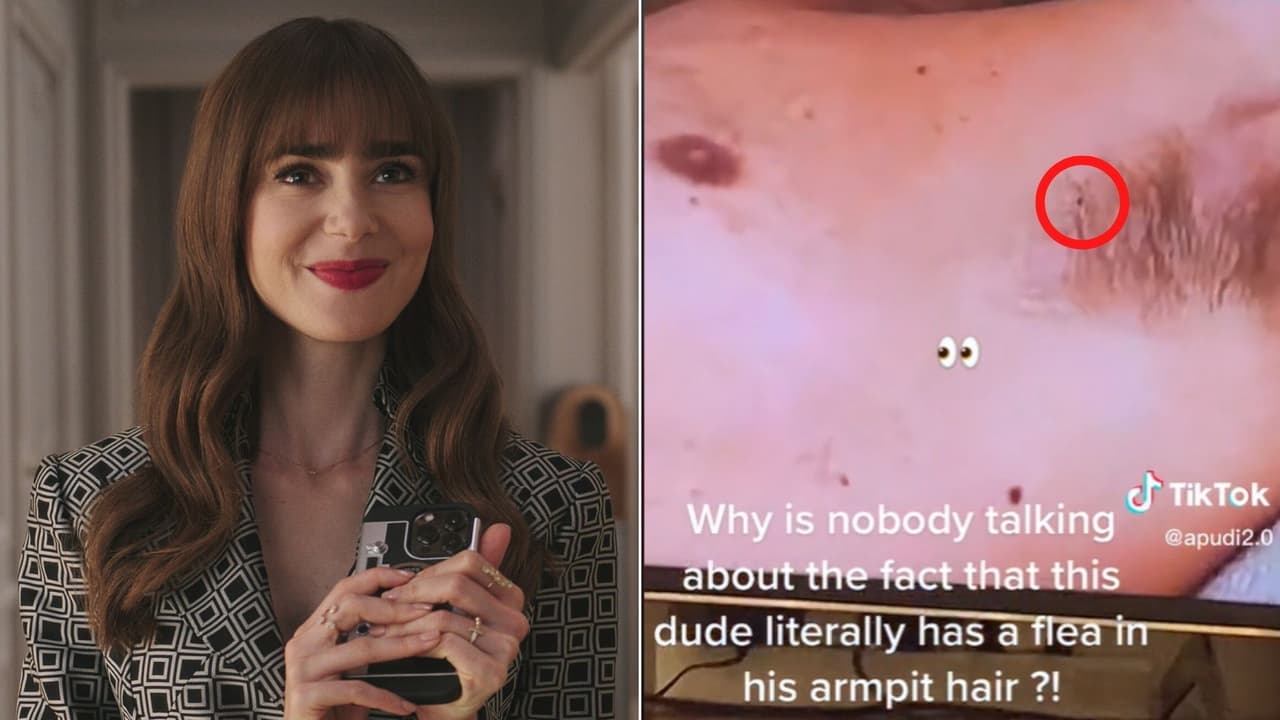 Fans encuentran piojo en escena de 'Emily in Paris'