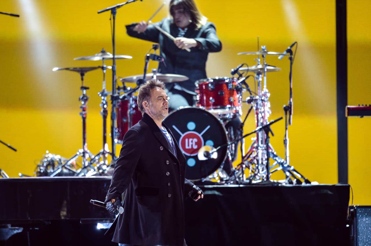 Así quedó marcado uno de los momentos fuertes de la noche.