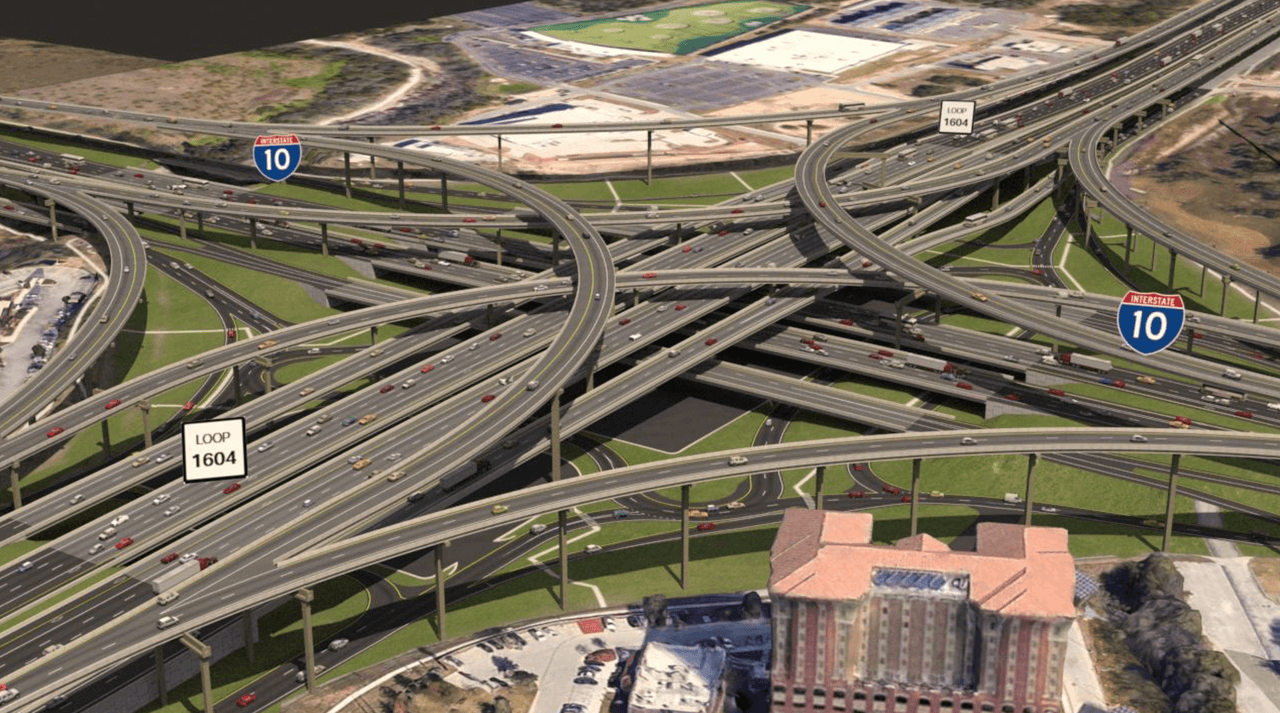 Cierran tramos del Loop 1604 a partir de este lunes en la tarde por proyecto de expansión 