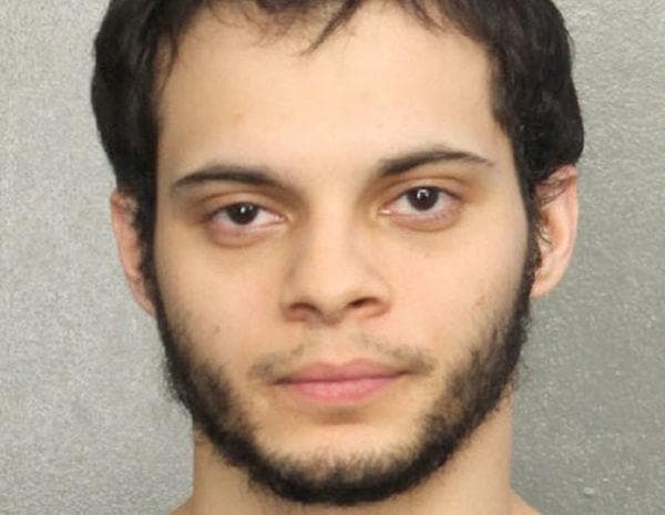 Esteban Santiago, is shown in this booking photo provided by the Broward County Sheriff's Office in Fort Lauderdale, Florida, January 7, 2017.