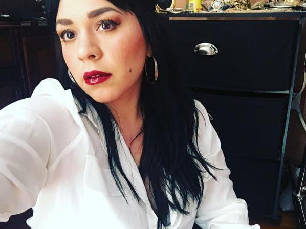 Tan guapa luce Carla Morrison, quien se encuentra en Los Ángeles, California.