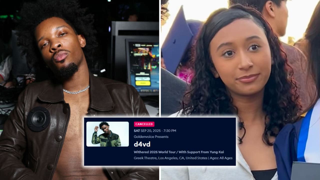 Cancelan conciertos de D4vd en Los Ángeles y San Francisco mientras se investiga muerte de Celeste Rivas