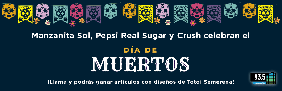 Celebra el día de los muertos con Pepsi