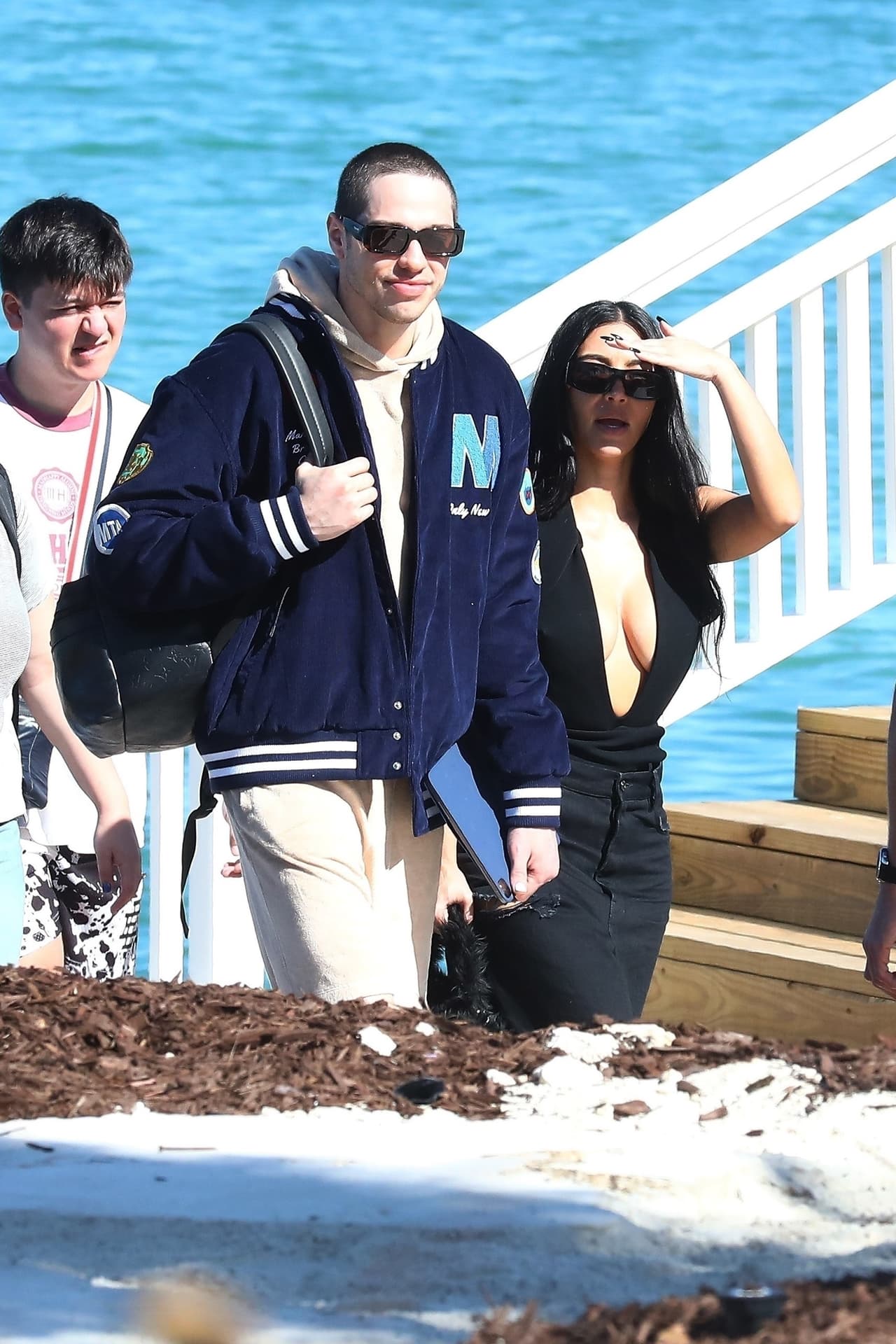 Pete Davidson y Kim kardashian