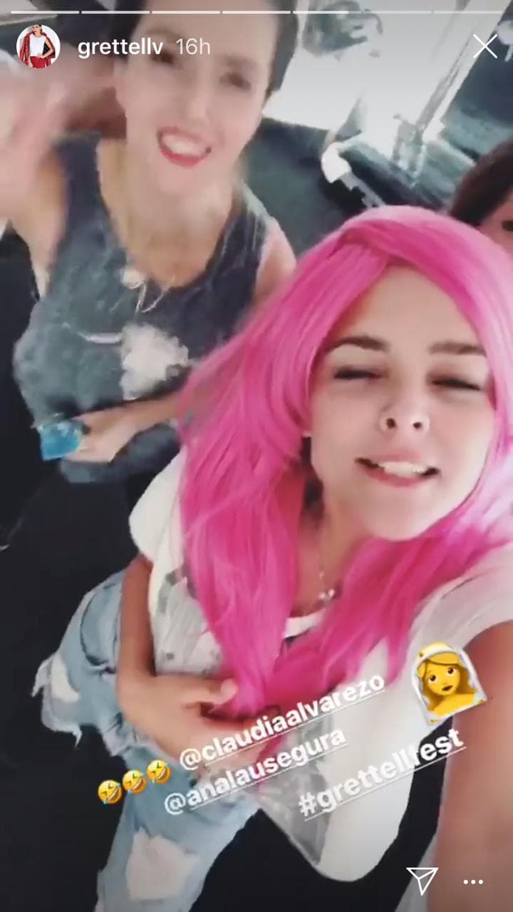 Según las historias que ha compartido Grettell Valdez en 
<b><a href="https://www.instagram.com/grettellv/">su cuenta de Instagram</a></b>, todas comparten la misma habitación.