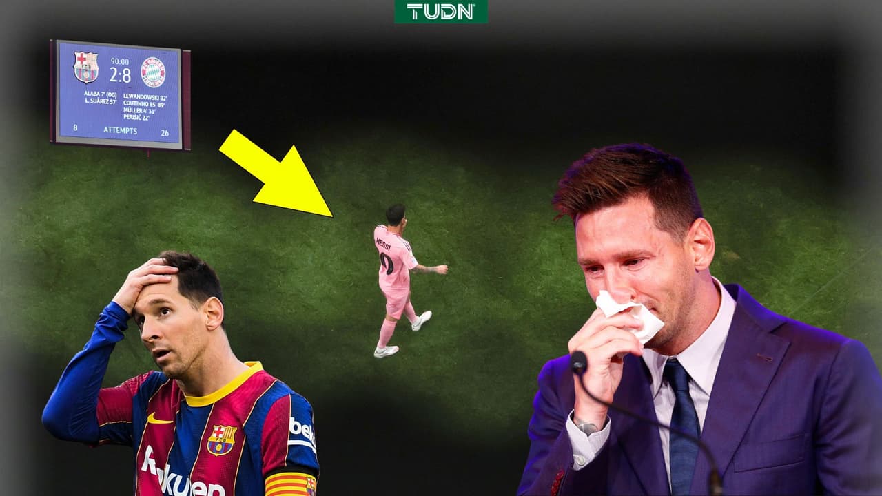 Messi sufrió ante el PSG su peor goleada jugando con el Inter Miami