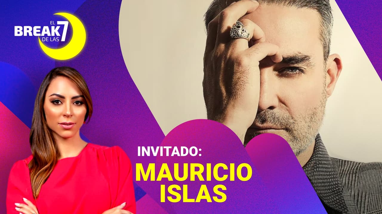 Mauricio Islas es el invitado de Carolina Rosario en El Break de las 7