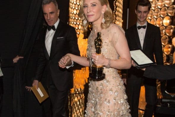 Cate Blanchett, la mejor actriz del año, en la celebración de los "scar en el Hollywood & Highland Center el 2 de marzo de 2014, en Hollywood, California.