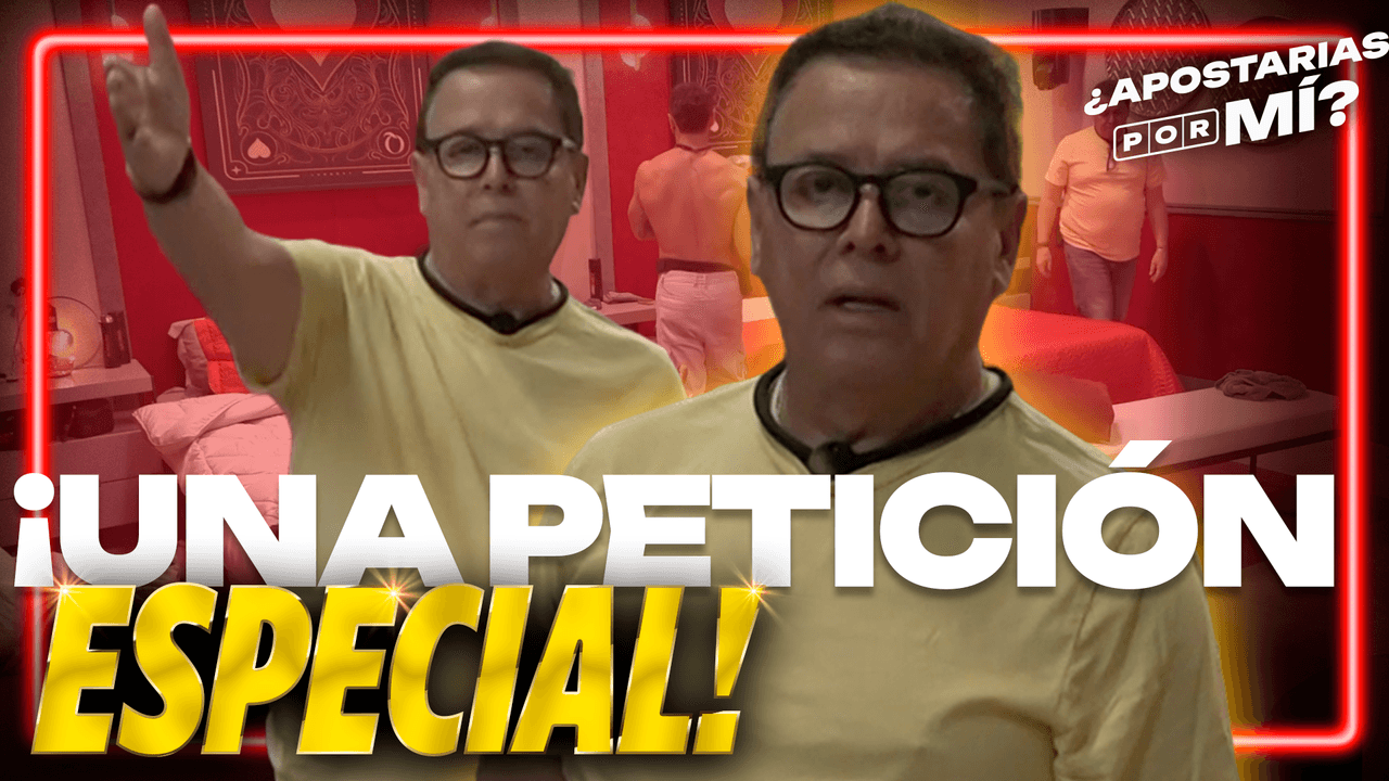 Mario sorprende al hacerle una petición al anfitrión respecto a su lugar de dormir