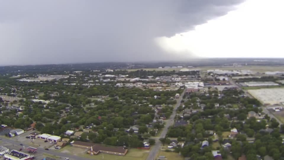 Oscar Casarrubias nos compartió una imagen en Facebook del área de Diamond Hills, al norte de Fort Worth.
<br>