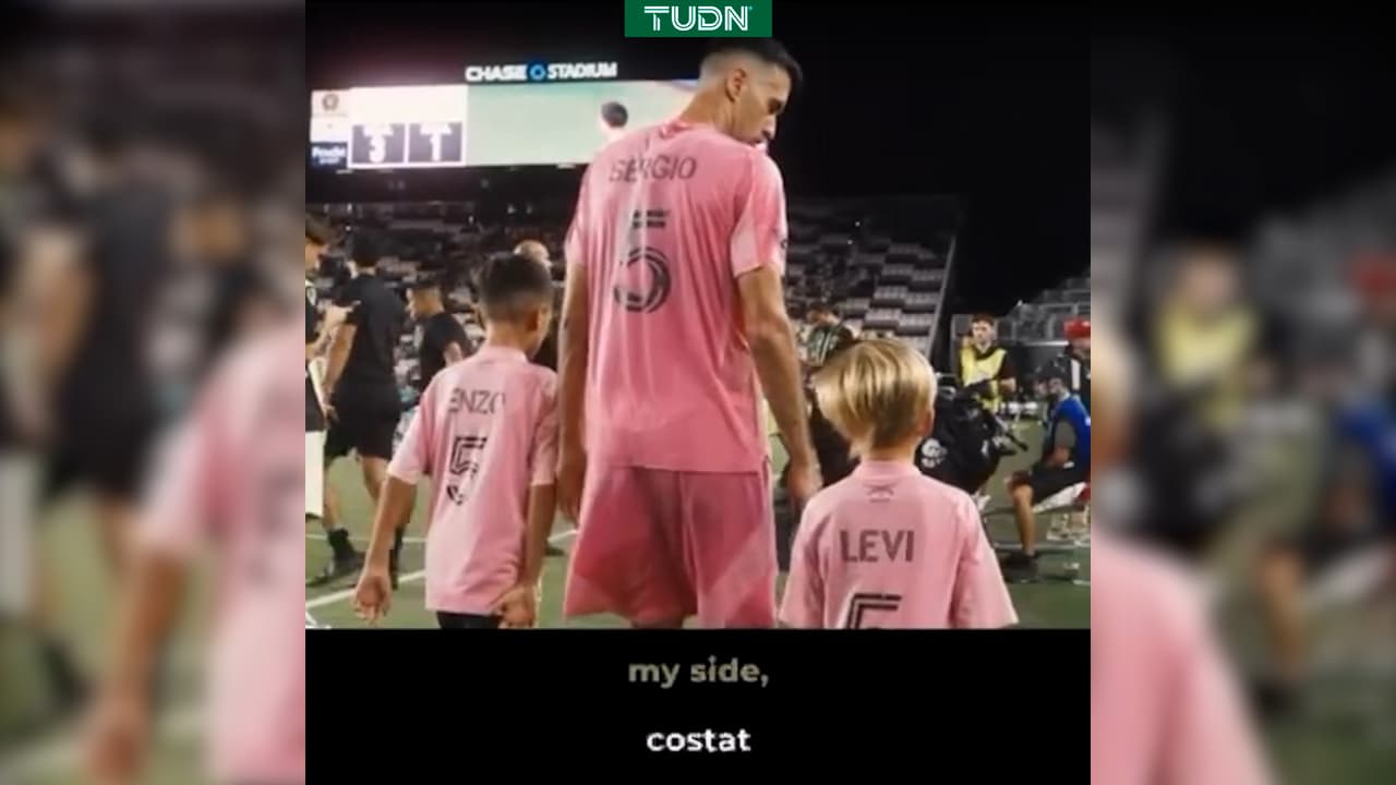 Sergio Busquets anuncia su retiro del futbol con emotivo video