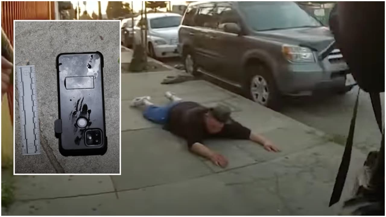 Un hombre baleado por policías tras reporte de que estaba armado, pero solo tenía un celular