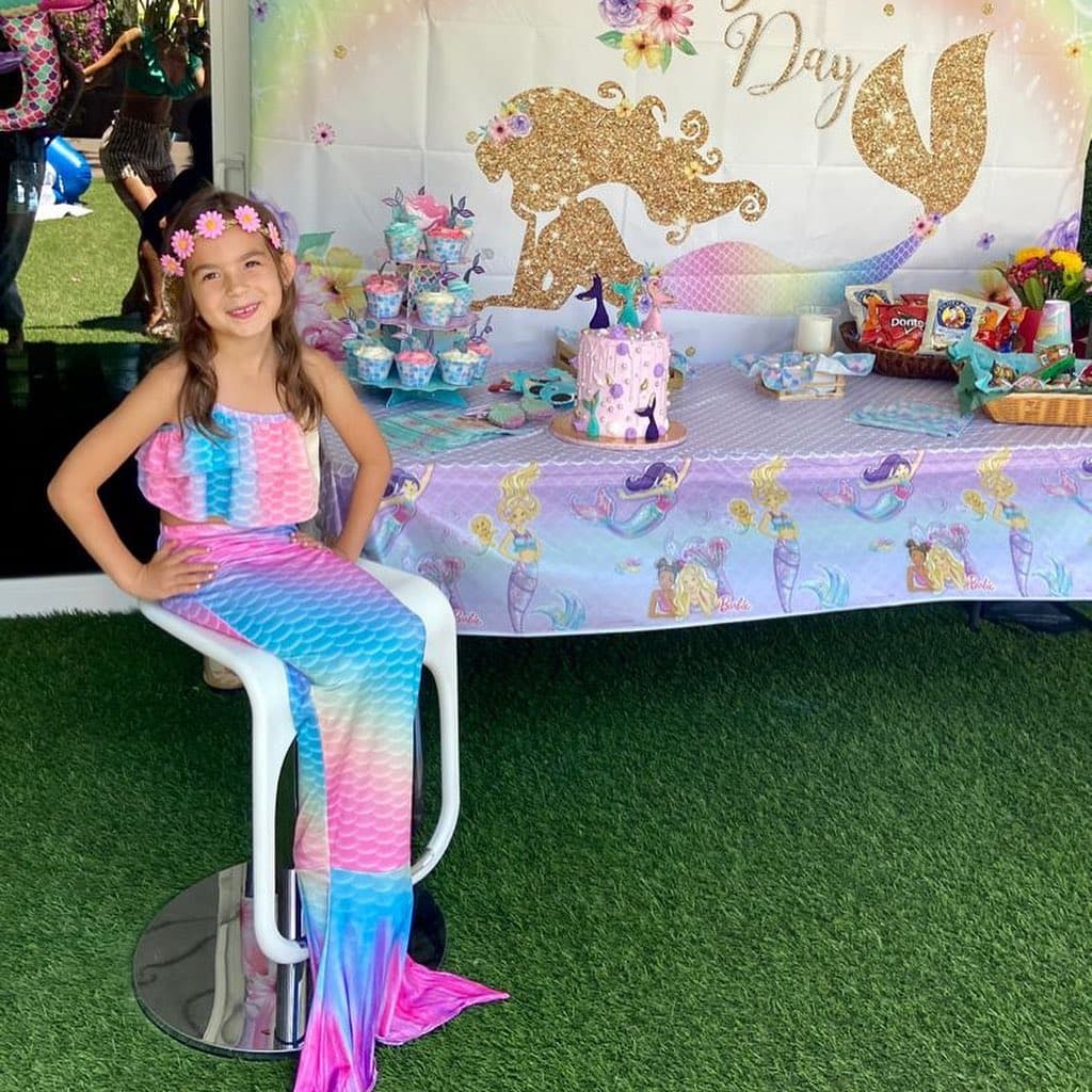 El pasado sábado 29 de mayo, Michelle, la hija menor de Alan Tacher, celebró su cumpleaños #6 con una divertida fiesta con temática de sirenas.