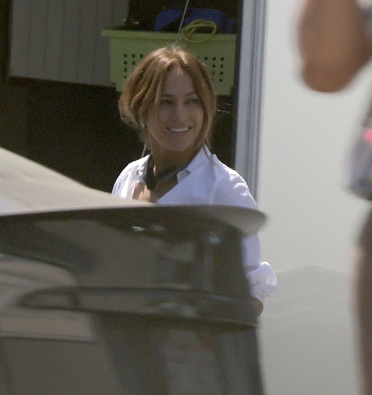 Durante el arranque de las grabaciones del filme, Affleck contó con el apoyo de su flamante prometida, Jennifer López.