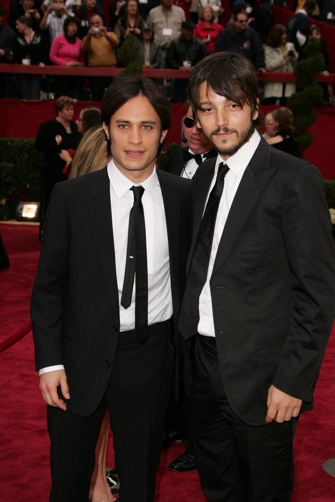 Y así se pasean por la alfombras rojas.