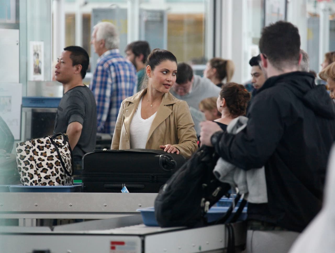 Aquí en un filtro de seguridad.