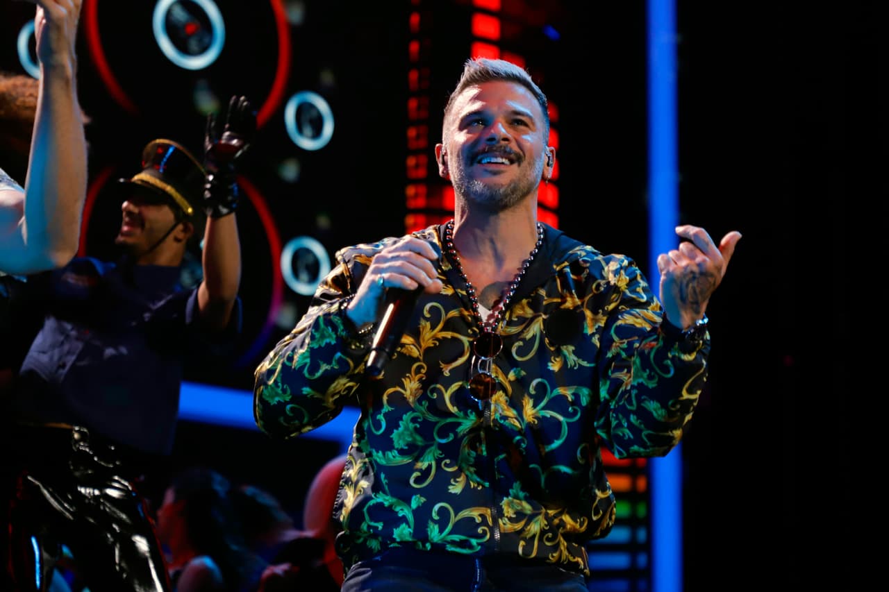 Mientras que Capó, nominado junto a Farruko a un PLN como Canción del Año - Urbano/Pop por su tema 'Calma', disfrutó cada segundo del ensayo.