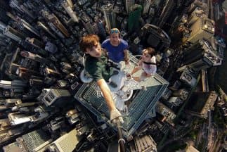 La selfie más extrema del mundo