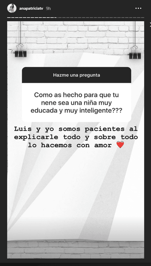 La conductora respondió a preguntas de sus seguidores en Instagram.
