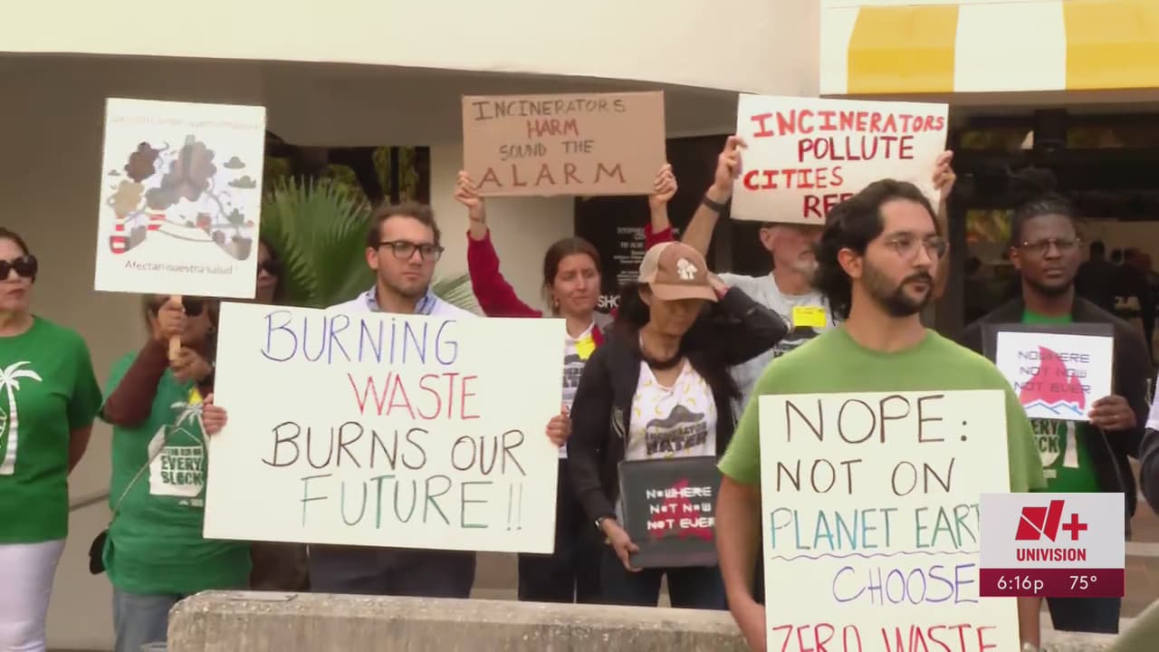 Rechazan nuevo incinerador de basura cerca de los Everglades